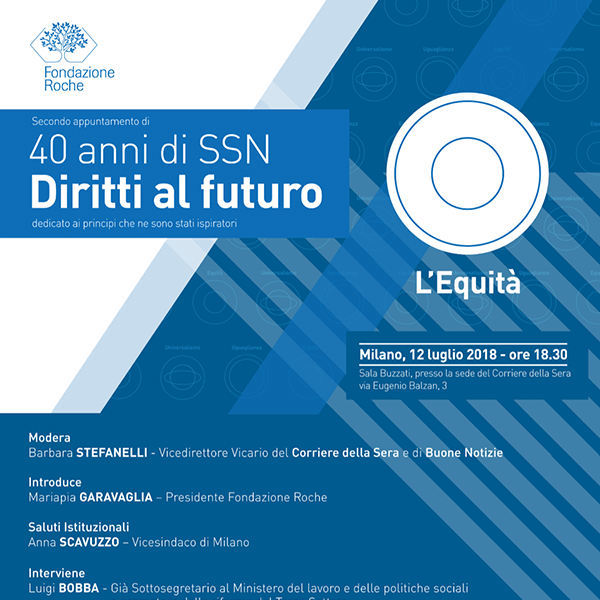 40 anni SSN – Diritti al Futuro. L’equità